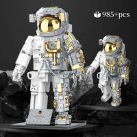 900PCS MOC Spaceman Astronauta Bloques De Construcción Modelo Juguete De Rompecabezas De Aventura Exploratoria Mecánica Regalo De Navidad Para Niños - details 0