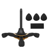 Soporte Plegable Portátil Para Flauta Y Clarinete Base Metálica Ruggedizada Triangular Accesorios Para Instrumentos De Viento - details 0