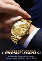 Reloj De Pulsera Deportivo Para Hombre BINBOND Calendario Luminoso Resistente Al Agua Estilo Clásico Reloj De Cuarzo Creativo - details 1