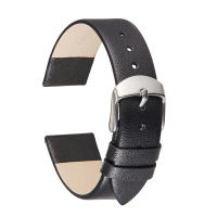 Correa De Reloj De Cuero Genuino 14mm-22mm Mallas Finas Y Suaves Compatible Con Relojes Tradicionales Cómoda Y Duradera - details 14