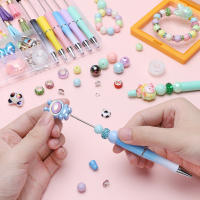 Set DIY De Bolígrafos Beadable Y Pulseras De Amistad Multicolor Plásticos Kit De Manualidades Para Crear Joyería - details 2