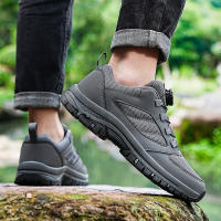 Zapatos De Senderismo Para Hombres Resistentes Al Desgaste Transpirables Antideslizantes Tamaño Grande Hasta 48 Para Trekking Y Climbing - details 14