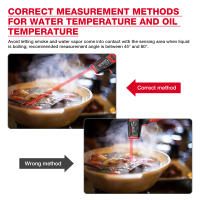 HABOTEST HT650 Termómetro Digital Infrarrojo No Contacto Para Pizza BBQ Asador Industry Láser Medidor De Temperatura Handheld - details 18