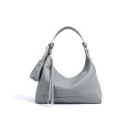 Bolso De Hombro Para Mujer De Cuero Genuino Diseñador Lujo Cowhide Nueva 2025 Bolso Cruzado De Underarm Bolso Baguette Zipper Versátil - details 24