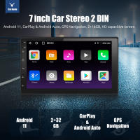 Radio De Coche ESSGOO Android 13 2 Din Con Apple Carplay Y Android Auto Pantalla IPS 2.5D DSP RDS Multimedia Automotriz Universal - details 1