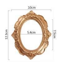 Marco De Fotos Pequeño Retro Dorado Adornos Para Joyería Y Maquillaje Vintage Decoración Para Fotografía Y Shoots - details 10