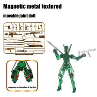 Robot Móvil 3D Shapeshift Con Multiple Articulaciones Hombre Hippie Cowgirl Muñeco Modelo De Acción Para Decoración Y Juegos Para Niños - details 4