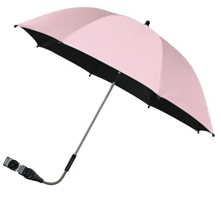 Parasol Para Carrito De Bebé Con Pinza Protección UV Ajustable En 360 Grados Sombrilla Universal Para Silla De Paseo Infantil - 1