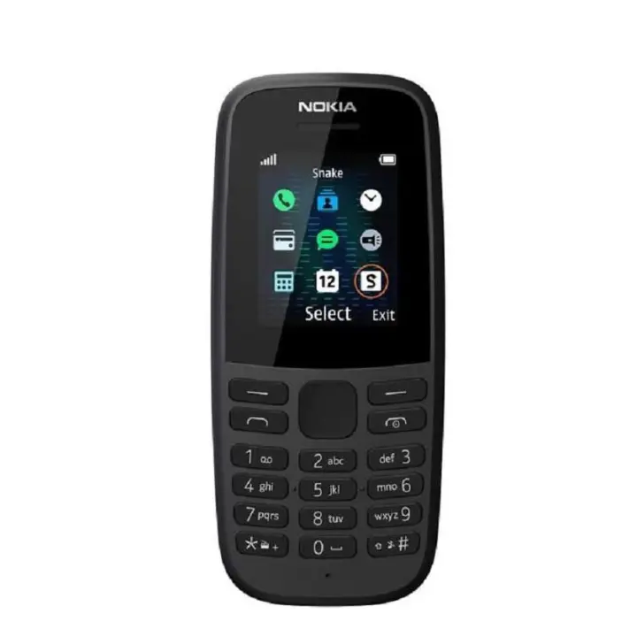 Nokia 105 o (106) Teléfono móvil de 1,77",4 MB RAM, 4 MB ROM, Batería 800 mAh, Dual Sim , Radio, Negro - 1