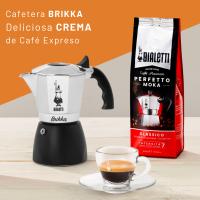 Bialetti - Brikka, la única cafetera capaz de hacer un Espresso Cremoso, 4 tazas (170 ml), Aluminio y Negro - Cafetera Italian de Alta Calidad - details 2