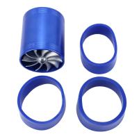 Kit De Turbo Charger Doble Turbina Universal Para Coche F1-Z En Acero Inoxidable Ahorro De Combustible Con Entrada De Aire Y Ventilador - details 4