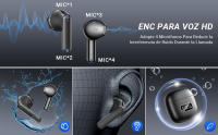 Auriculares Inalámbricos, 2025 Auriculares Bluetooth 5.3, 4 Micrófonos de Alta Definición, Reducción de Ruido ENC, Pantalla LED, 40 Horas Reproducción,IPX7 Impermeable - details 2