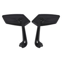 Espejo Retrovisor Para Manillar De Motocicleta Para Cafe Racer Scooter Motocross ABS Y Vidrio 8/10mm Accesorio De Manillar - details 4