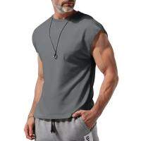 Camiseta Sin Mangas Para Hombre Verano 2024 Estilo Casual Ligero Y Transpirable Vest Top De Polyester Para Jóvenes - details 43