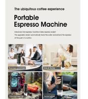 Portable Cordless Electric Espresso Machine for Car, Home, Camping 3 in 1 Capsule Powder Travel Coffee Machine - details 11