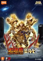 Bloques Originales Blokees Saint Seiya Figura De Acción Anime Modelo Dibujos Animados Para Niños Milo Escorpio Aiolia Leo Aries Mu 15cm DIY Construcción - details 1
