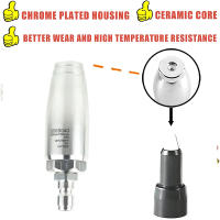 Turbo Enchufe Rápido Para Lavar Con Agitación Rotatoria Para Agua Caliente Y Fría Orificio 4.0 7260 PSI Compatible Con Karcher - details 3