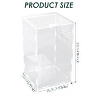 Enclosure De Acrílico Para Reptiles Terrario De Cría Transparente Para Dragón Barbudo Y Araña Cisne Jaula De Habitaculo Para Escorpión - details 1