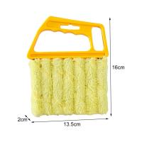 Nueva Cepillo De Limpieza Para Cortina De Louver Cepillo Desmontable Para Ventilador Uso En Ventanas Material PP - details 0