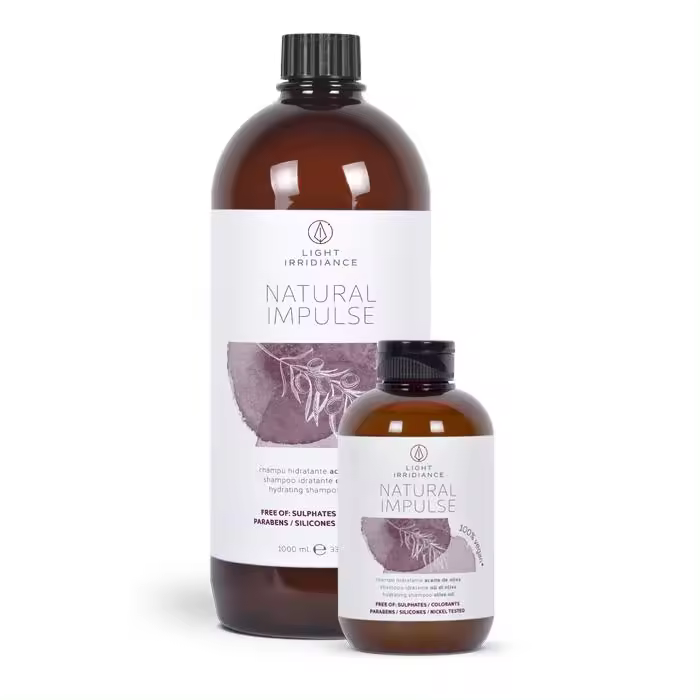 LIGHT IRRIDIANCE NATURAL IMPULSE CHAMPU HIDRATANTE CON ACEITE DE OLIVA - 1