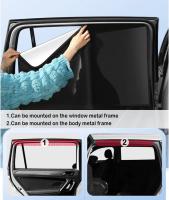 Cortina De Coche Magnética Doble Cara Con Alta Succión Protección Solar Verano Transparencia Opcional Material Fabrica+Magnet - details 8