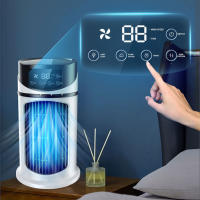 Ventilador Portátil De Climatización USB Con 6 Velocidades Ajustables Fan De Refrigeración Por Agua Silencioso Para Mesa Personal - details 1