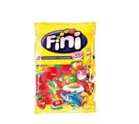 FINI PARTY MIX 1KG, MEZCLADOS DE - Corazón de Melocotón.  - Ladrillos pica rellenos.  - Manzanas.  - Fresas batidas.  - Tajadas de sandía.  - Platanos. APROX 143U L  MEZCLA PERFECTA SABOR TOP ORIGINAL FINI - details 2