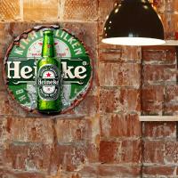 1pc Signo De Botella De Cerveza De Aluminio 2D Colgante Para Pared Arte Metálico Multifuncional Para Cocina Jardín Oficina Decoración De Fiesta Del Año Nuevo - details 4