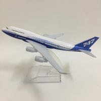 Modelo Original JASON TUTU De 16cm De Avión Boeing 747 Airways En Metal Escala 1/400 Adecuado Para Adolescentes Y Adultos - details 4