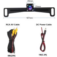 Cámara De Retrovisión Para Coche Cámara De Apertura Trasera Impermeable Con Visión Nocturna Instalación Fácil Para Camión Pickup SUV - details 1