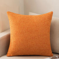 Cojín Sofá Moderno Simple De Color Cubierta De Cojín Para Sala De Estar 100% Poliéster Cuadrado Sin Núcleo Decorativo Y De Asiento - details 0