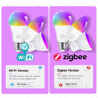 Bombilla LED Inteligente Ewelink GU10 E14 E27 Zigbee RGB C+W Dimmable Soporta Alexa Google Home Yandex Alice Luz Blanca Y Color - details 1