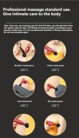 Mini Masajeador Eléctrico DUTRIEUX Para Relajación Muscular Y Fitness Equipo De Masaje Vibratorio Con Cabeza De Masaje Rodillo Ideal Para Cuello Y Fascia - details 14