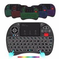 Teclado Mini Rii X8+ Con Touchpad Para Android TV Box Smart TV/PC/Ipad Búsqueda De Voz Retroiluminación LED Wireless RU/US - details 2