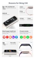 LIGE 2024 Smartwatch Deportivo Con Pantalla AMOLED Tracker De Frecuencia Cardíaca Resistente Al Agua Para Hombres Y Mujeres Monitoreo De Sueño Y Salud - details 1