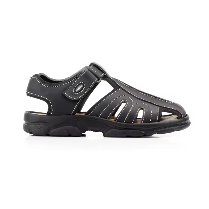 BABANOR®️ PIMO, Sandalias De Hombre,100% Piel, A temporal, Duraderos, Flexibles, Ligeros | Tendencia, Cierre Velcro, Uso en Montaña, Senderismo, Uso Diario, Transpira, Punta Cerrada, Plantilla Acolchada - 1