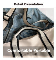 Bolso de lona ligero para mujer, bolsa de hombro de gran capacidad, alta calidad, 2023 - details 2