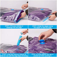 5Pcs Sacos De Almacenamiento a Vácuo Para Ropa Cusciones Edredones Almohadas Y Ropa De Cama Eco-amigables Y Espaciosos - details 4