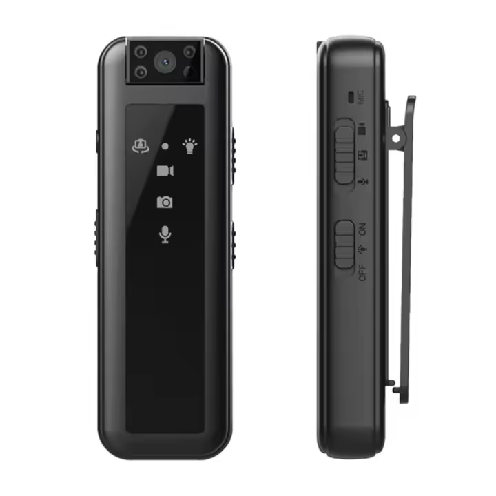 Cámara Corporal Mini HD1080P Portátil Con Visión Nocturna Grabadora De Video Deportiva Para Policía Seguridad Y Actividades Al Aire Libre - 1