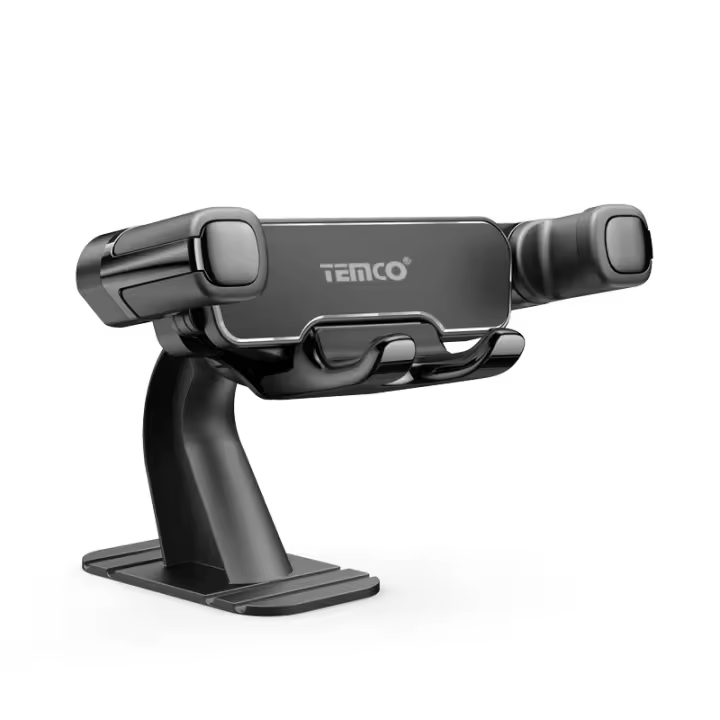 TEMCO Soporte de Movil Autoadhesivo para Coche con Enganche de GRAVEDAD, Soporte Movil Adhesivo para Salpicadero de Coche, Porta Movil para automoviles, Sujecion de Movil para Auto de Gravedad, Solo uso en Vertical - 1