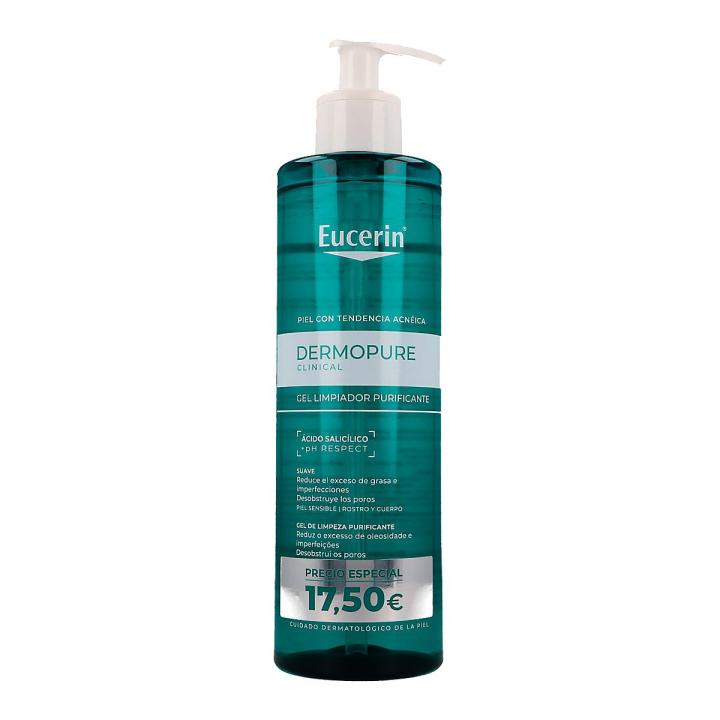Eucerin DermoPure Oil Control Gel Limpiador 400ml