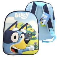 Bluey Mochila 3D Bluey 33x26cm, Mochila Escolar Infantil para Niños y Niñas, Regalo Cumpleaños, Navidad, Reyes - details 0