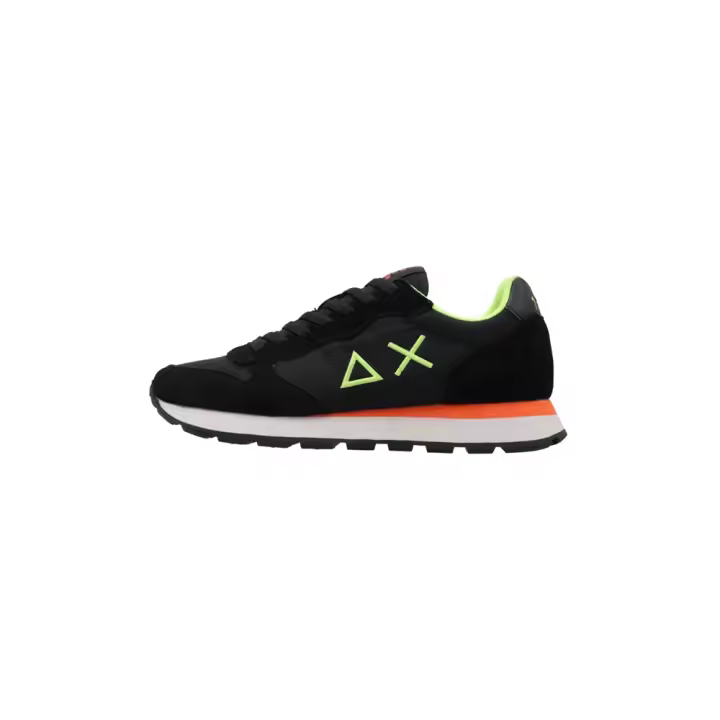 Sun68 TOM FLUO Deportivas Planas Hombre Negro - 1