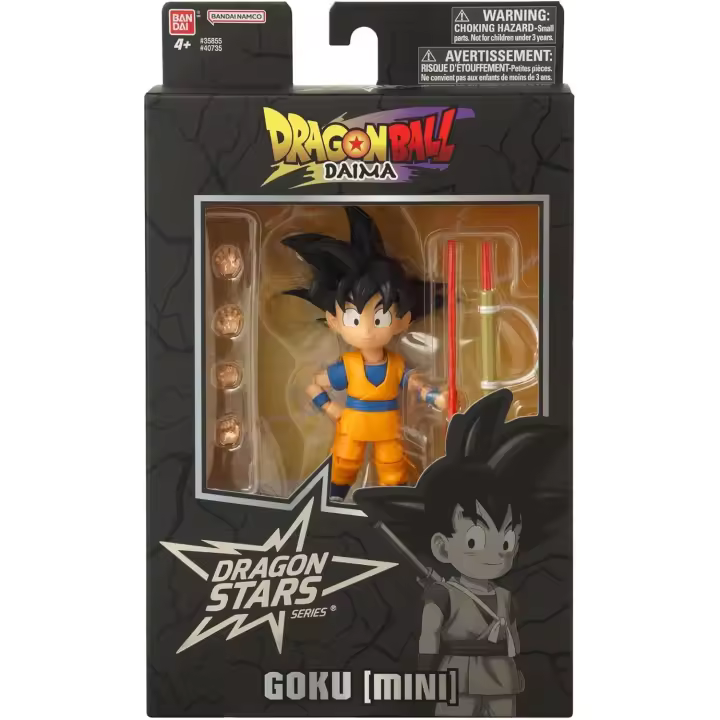 BANDAI Dragon Ball Daima Figura de Acción Dragon Stars Kid Goku de 17 cm, Inspirada en la Nueva Serie de Televisión Dragon Ball Daima 2024 - 1