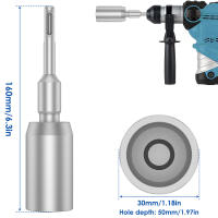 Herramienta De Driver Para T Post De Terreno 30/45/65mm Durable De Acero Forjado Bit De Taladro Compatible Con Todas Las Herramientas SDS-PLUS - details 1