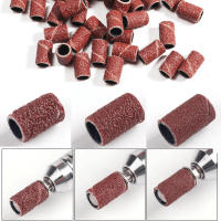 Set De 100 Piezas De Bandas De Lijado Con 1 Pieza De Eje Metálico Para Eliminar Esmalte De Uñas Gel Cutículas Muertas Y Corte De Uñas - details 3