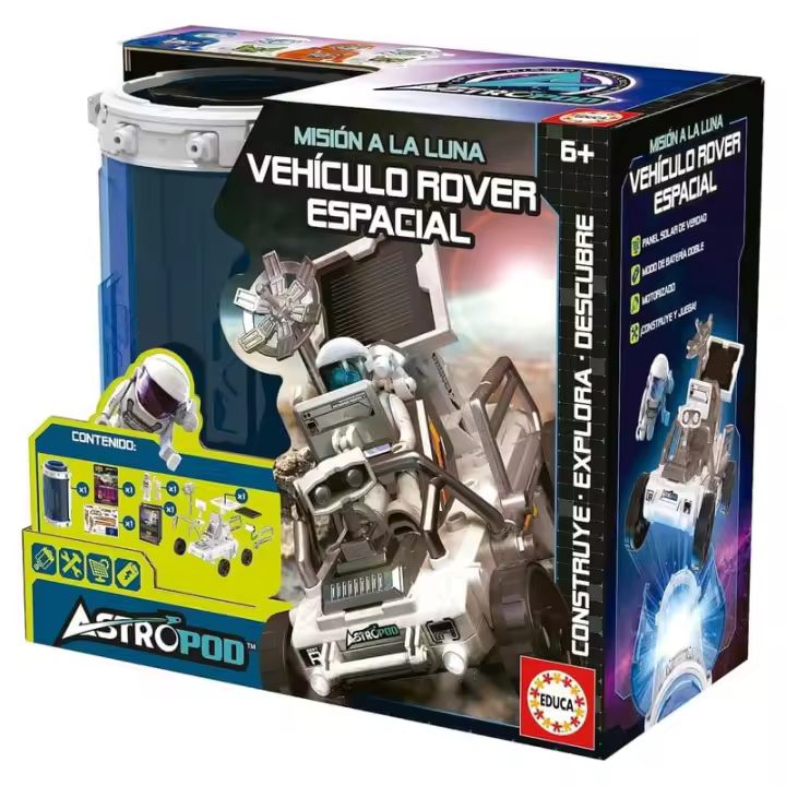 Juego para construir tu propio vehículo rover espacial de Educa 41347 - 1