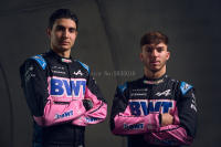 Modelo De Coche De Colección Bburago 1:43 Alpine F1 Team 2023 A523 Con Pierre Gasly Y Esteban Ocon Aleación De Metal Juguete Para Coleccionistas - details 2