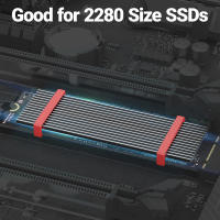 JEYI M.2 SSD Disipador De Calor Aluminio PS5 Radiador Para SSD NVME NGFF M2 2280 PCI-E Con Almohadilla Térmica De Silicona - details 3