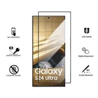 Protector De Pantalla De Vidrio Templado 9H Para Samsung Galaxy S24 Ultra S24+Plus S24Ultra Fácil Instalación Privacidad Antipolvo Protector De Pantalla HD Anti- Spy Anti- Huella Anti- Raspador Resistente Al Agua - details 5